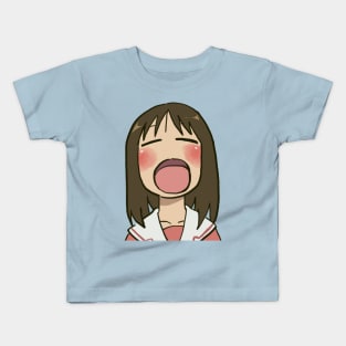 osaka yawning / cute azumanga daioh meme Kids T-Shirt